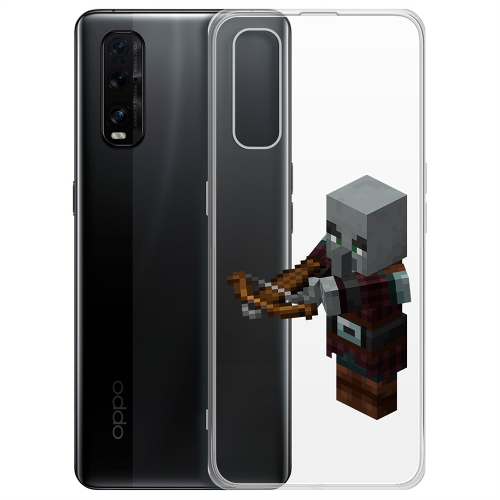 Чехол-накладка Minecraft-Разбойник для OPPO Find X2