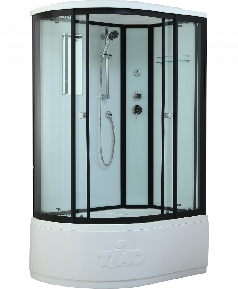 

Timo Standart T-6620 Black R душевая кабина (120*85*220), шт