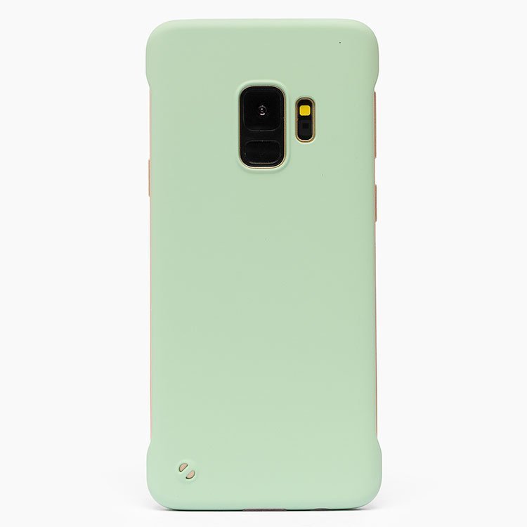 фото Чехол для samsung sm-g960f (galaxy s9) пластиковый с креплением для шнурка <мятный> promise mobile