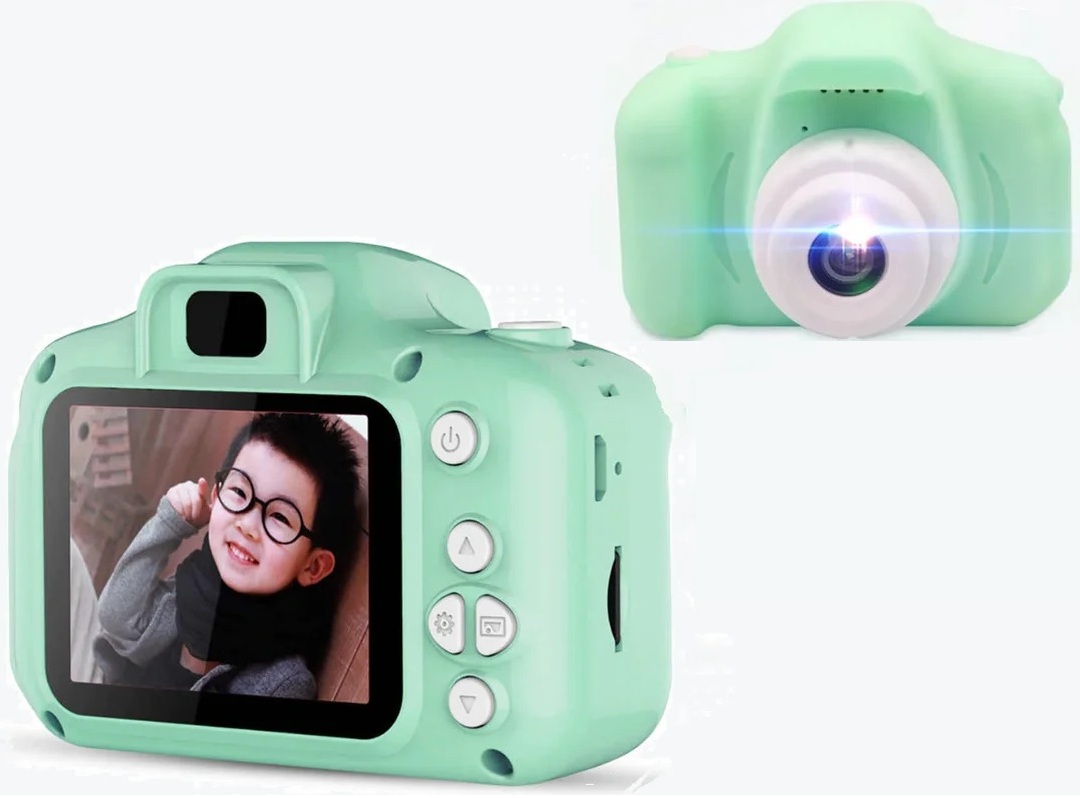фото Фотоаппарат детский x2 зеленый noname