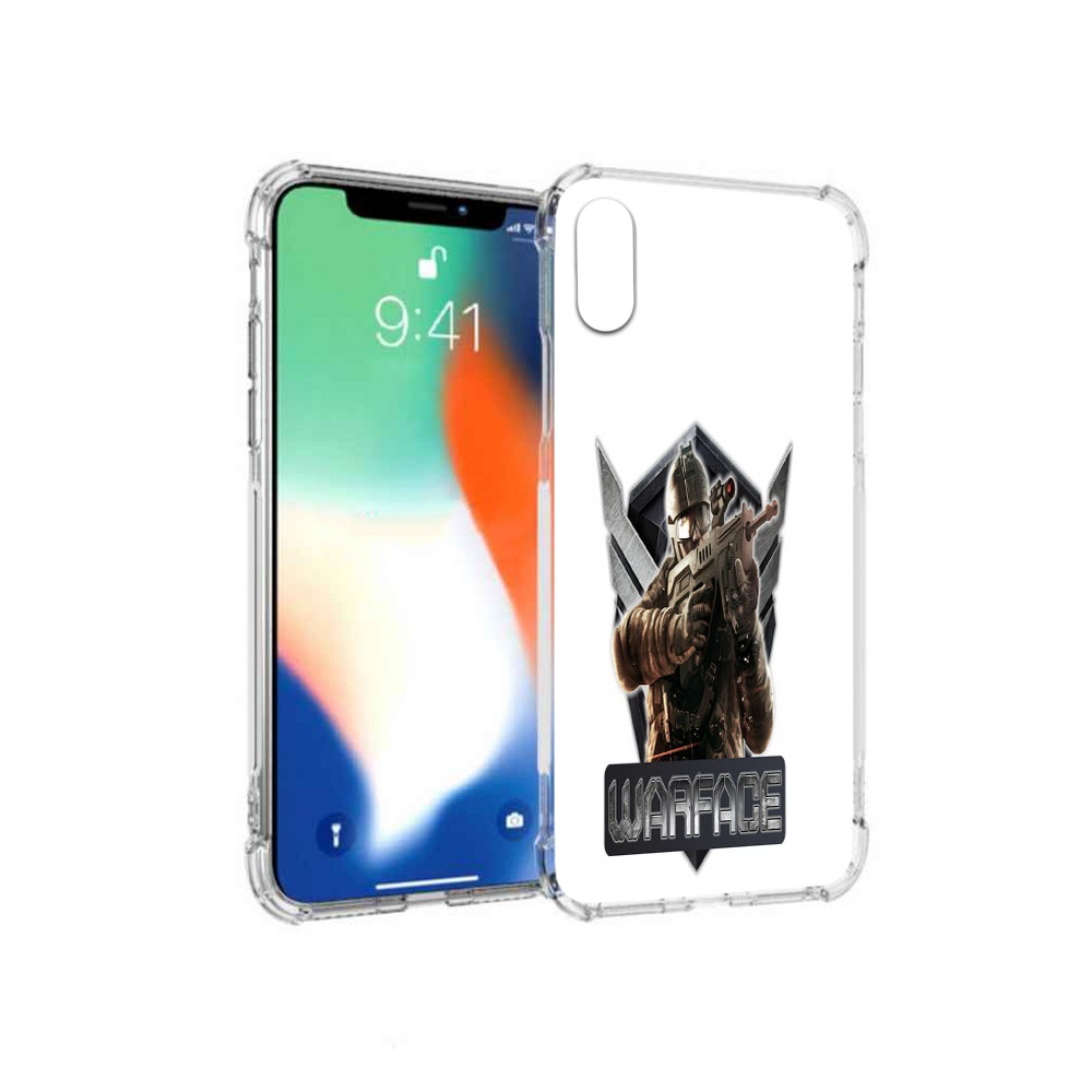 

Чехол MyPads Tocco для Apple iPhone X игра про войну (PT94261.606.374), Прозрачный, Tocco