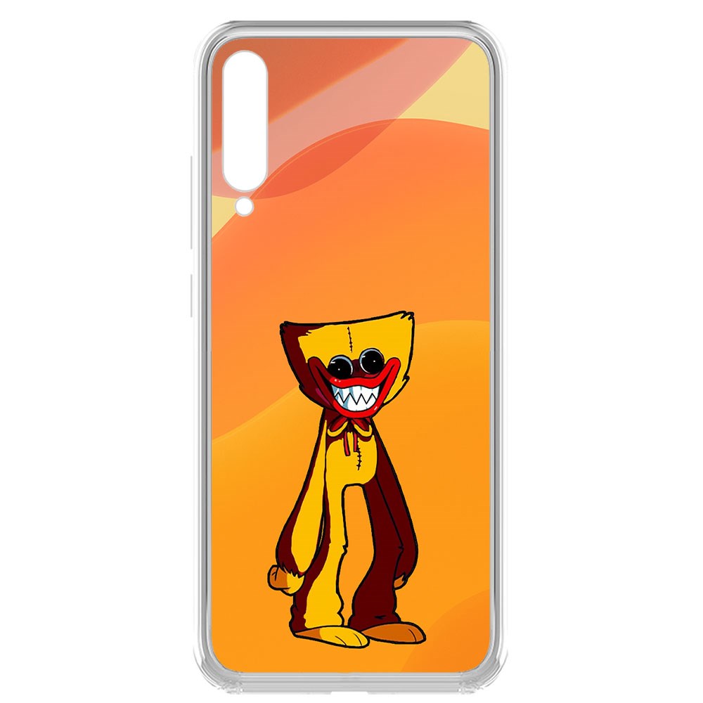 фото Чехол-накладка krutoff clear case хаги ваги желтый для xiaomi mi a3