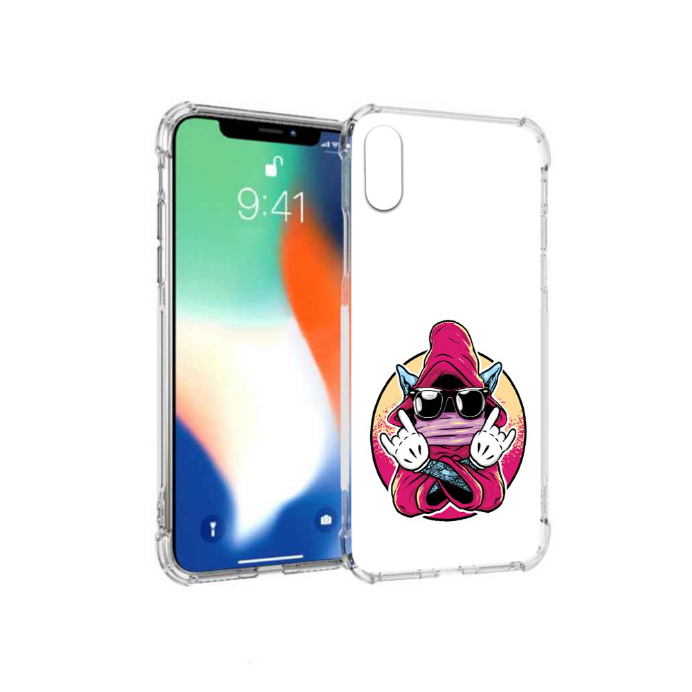 

Чехол MyPads Tocco для Apple iPhone X йоу (PT94261.606.382), Прозрачный, Tocco