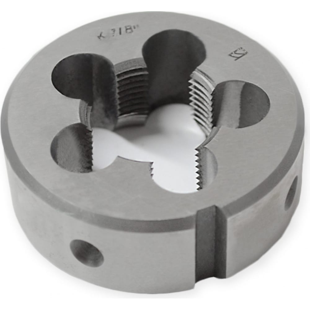 

TLX Плашка Коническая дюймовая К 1/4NPT, 18 ниток/дюйм, dнар.38мм 9ХС 66550