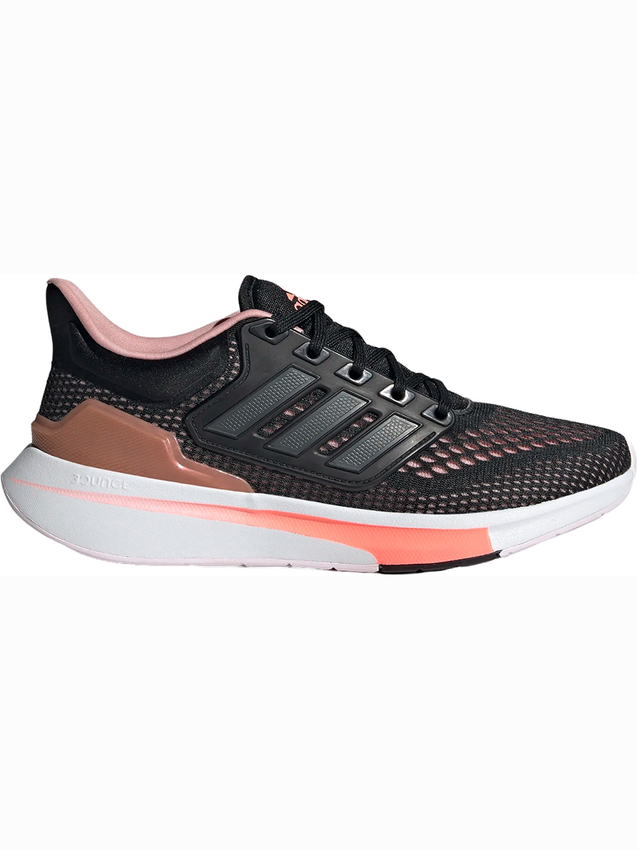 фото Кроссовки женские adidas eq21 run черные 5 us