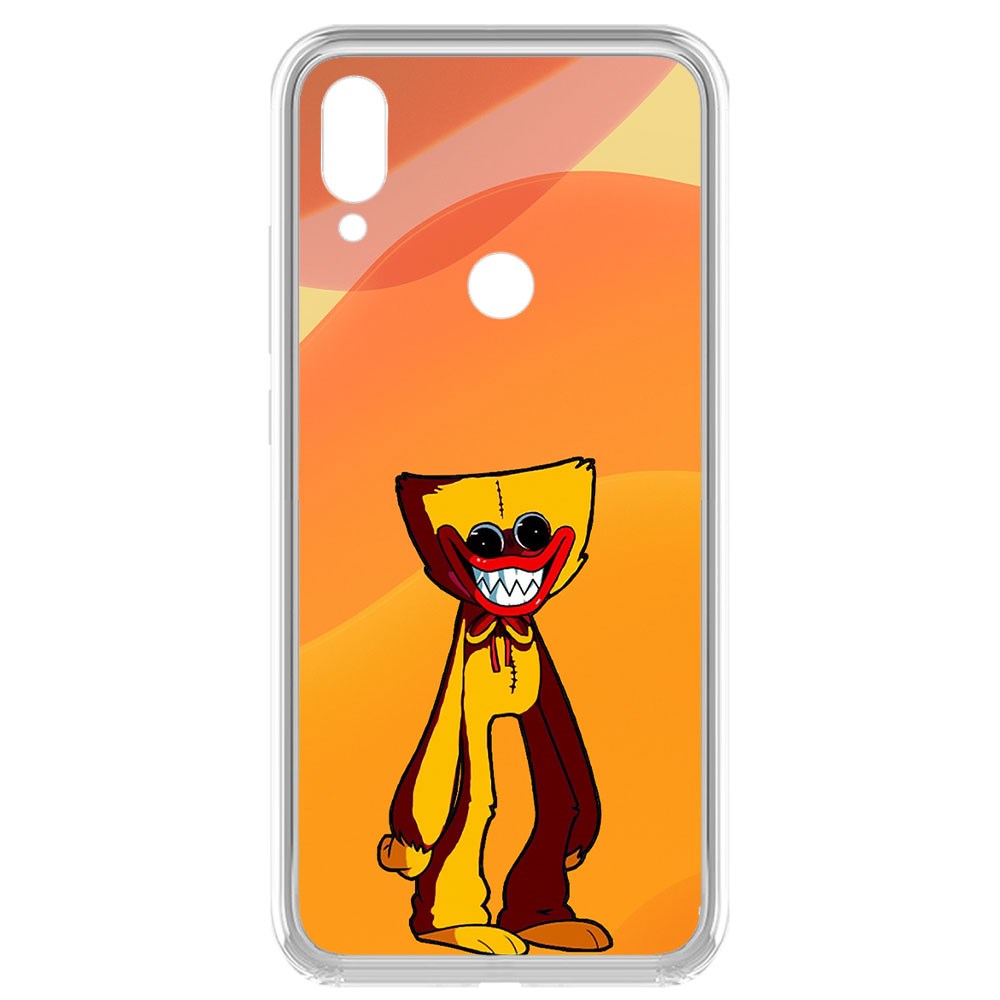 

Чехол-накладка Krutoff Clear Case Хаги Ваги Желтый для Xiaomi Redmi 7
