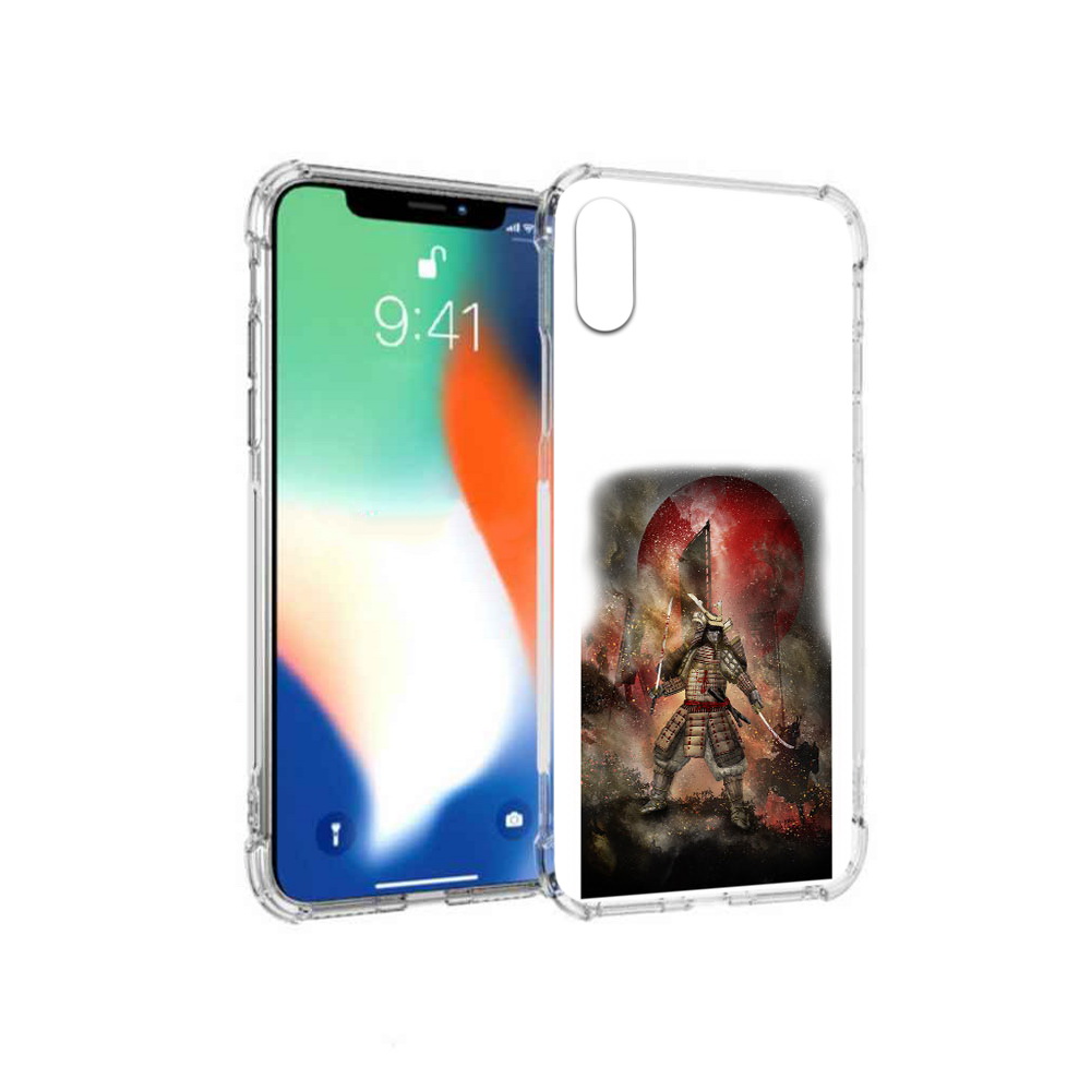 

Чехол MyPads Tocco для Apple iPhone X китайскийвоин (PT94261.606.388), Прозрачный, Tocco