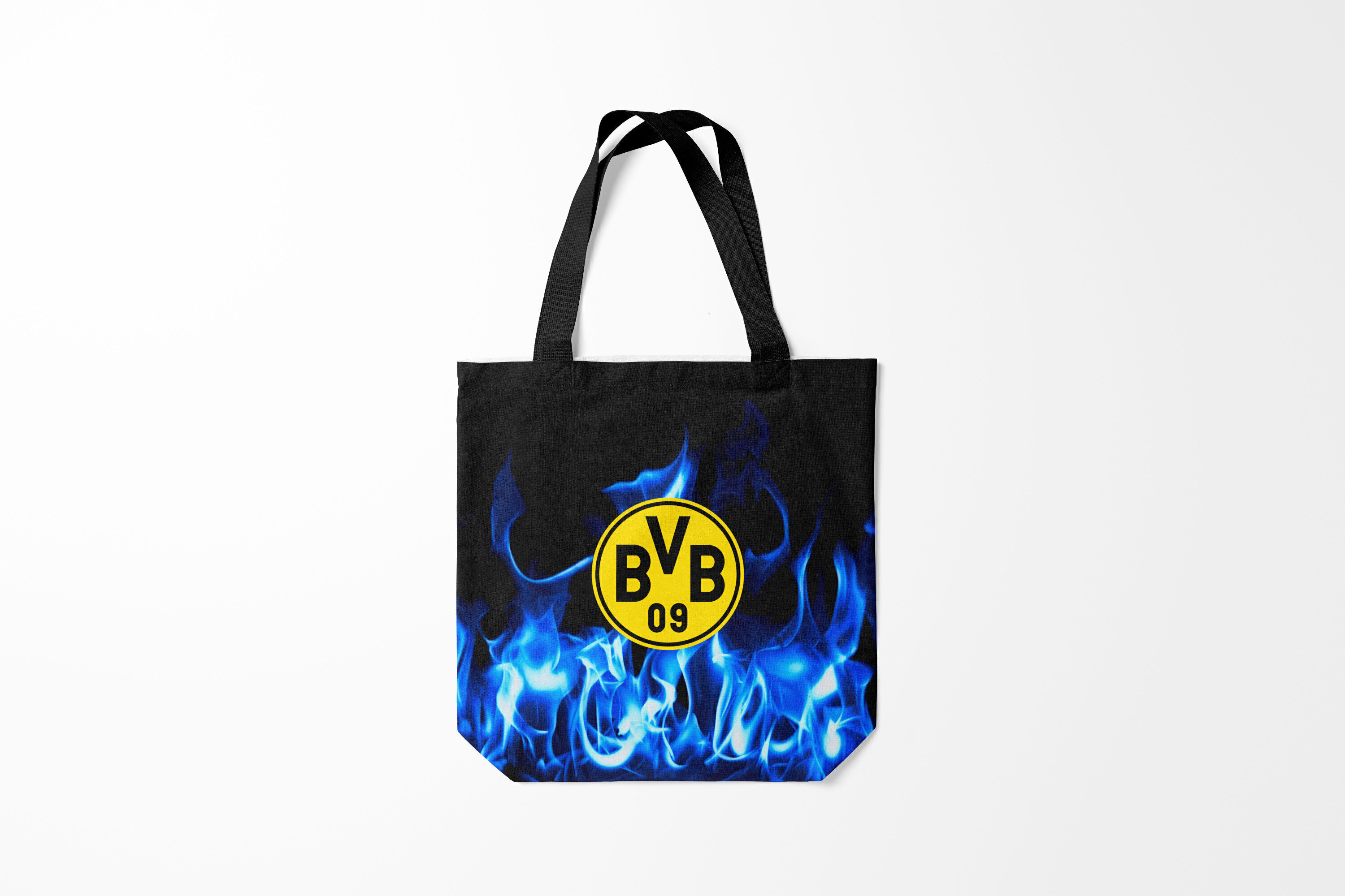 

Сумка шoппер унисекс Burnettie Borussia SPORT, черный, Borussia SPORT