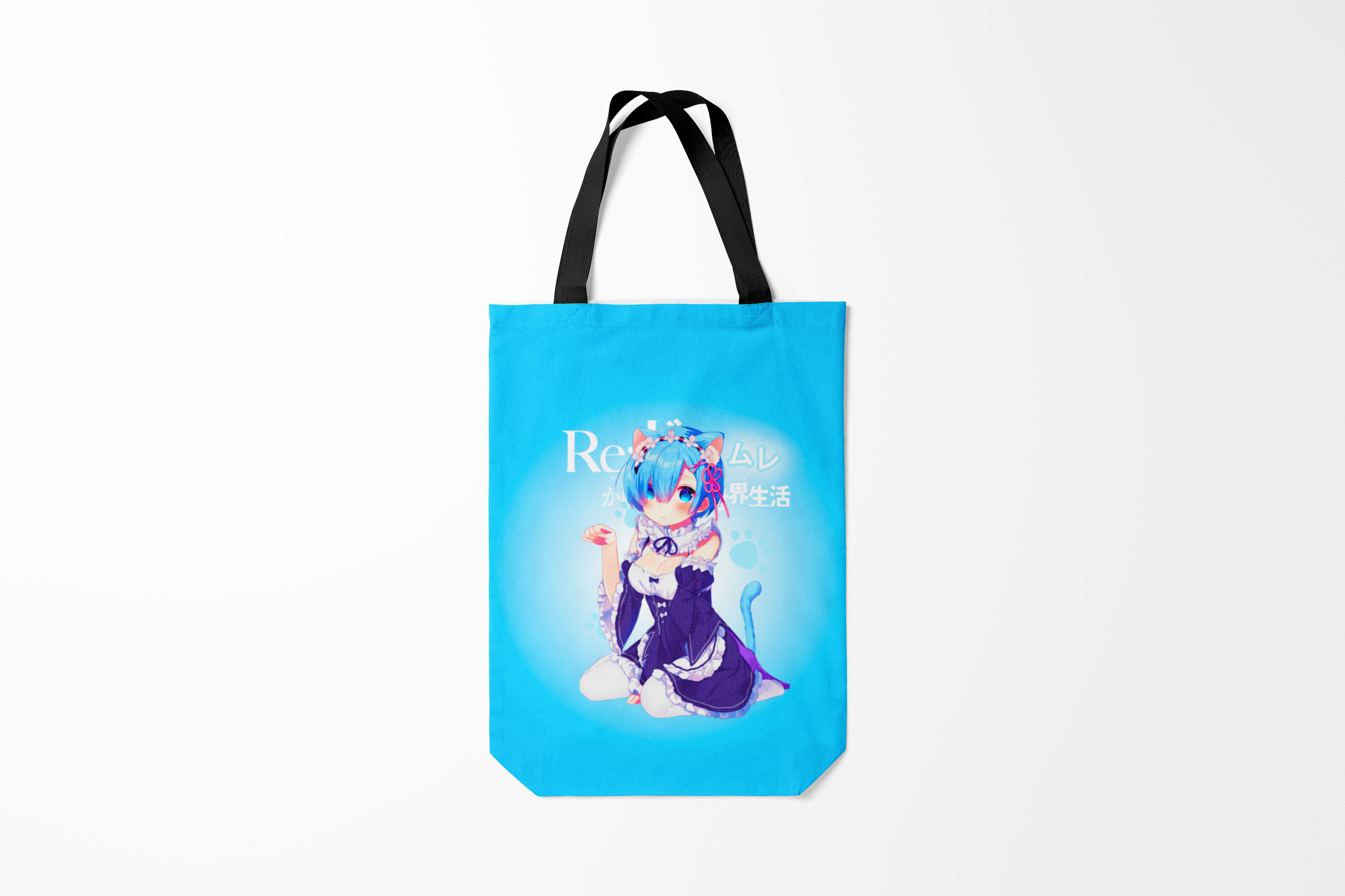 

Сумка шoппер унисекс Burnettie Re Zero, голубой, Re Zero