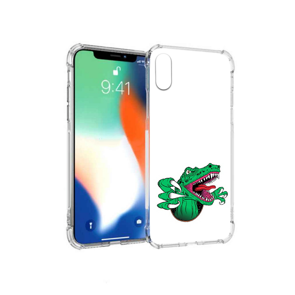 

Чехол MyPads Tocco для Apple iPhone X крокодил (PT94261.606.417), Прозрачный, Tocco
