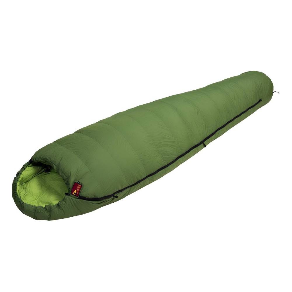 

Спальный мешок пуховый BASK Trekking V2 M left зеленый тмн/зеленый, Trekking V2