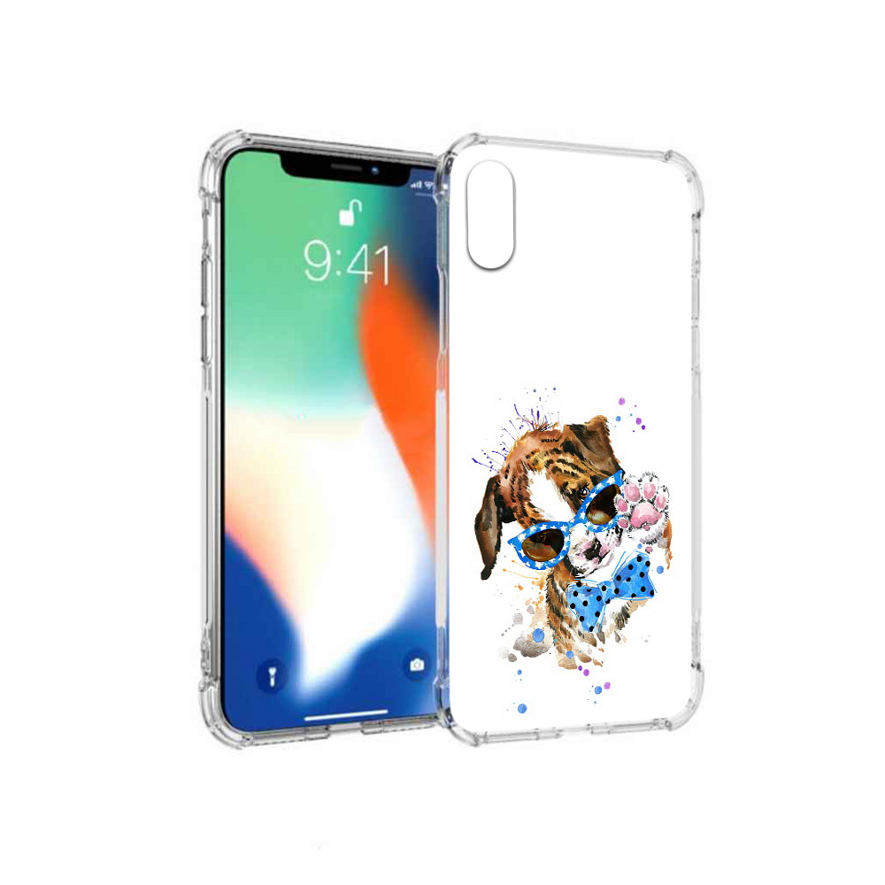 

Чехол MyPads Tocco для Apple iPhone X лапочка (PT94261.606.434), Прозрачный, Tocco