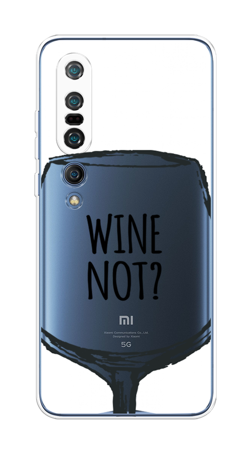 

Чехол на Xiaomi Mi 10 Pro "Wine not white", Белый, 37850-6