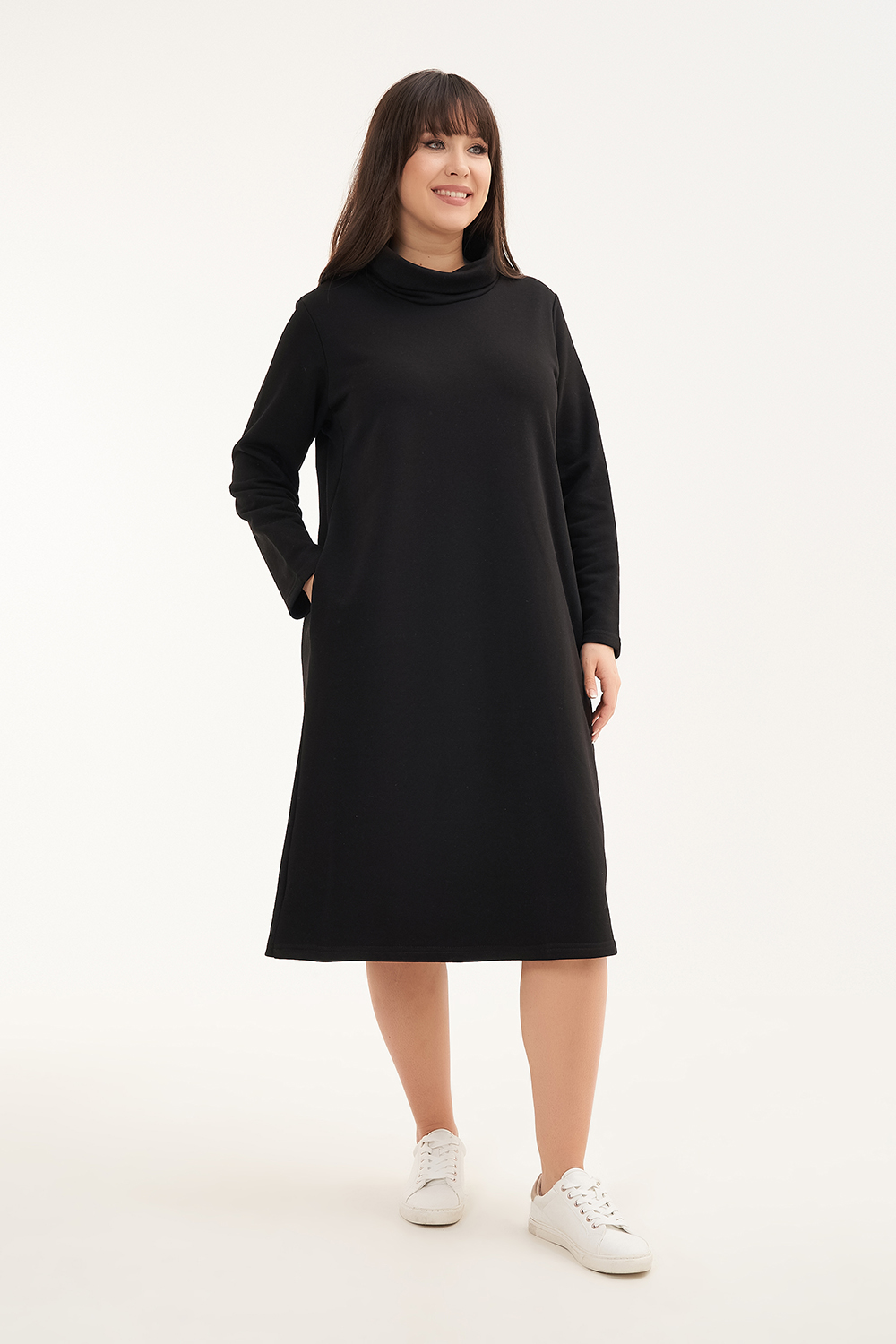 

Платье женское OLSI 2305010 черное 58 RU, Черный, 2305010