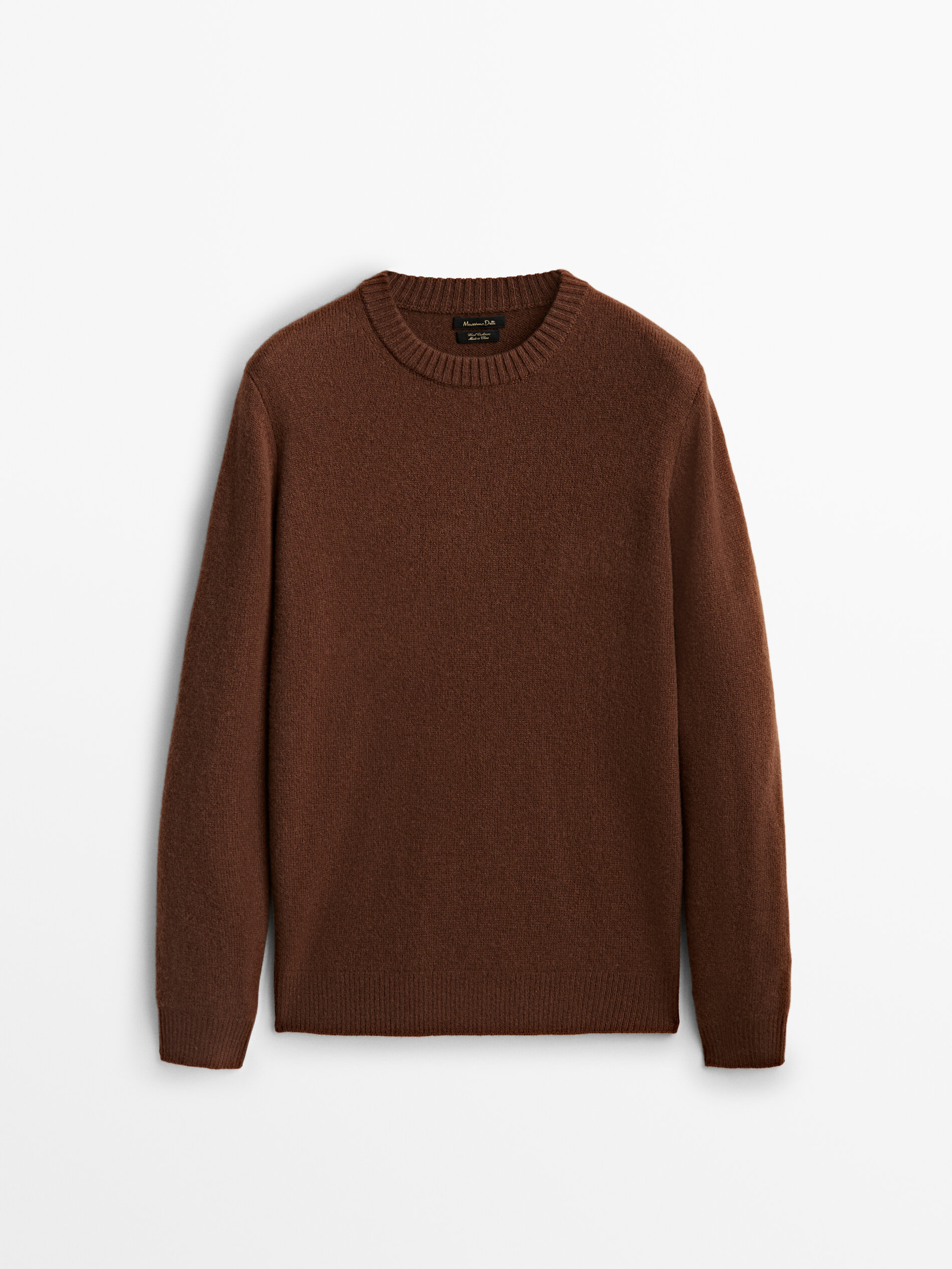 

Джемпер мужской Massimo Dutti 00953415745 коричневый L, 00953415745