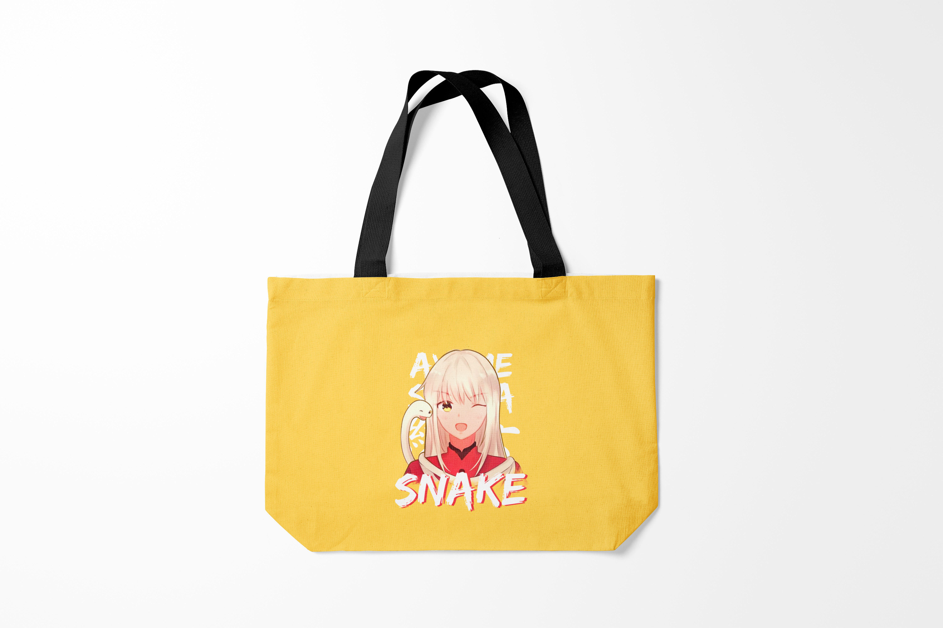 

Сумка шoппер унисекс Burnettie Корзинка фруктов The Snake Ayame Sohma, желтый, Корзинка фруктов The Snake Ayame Sohma