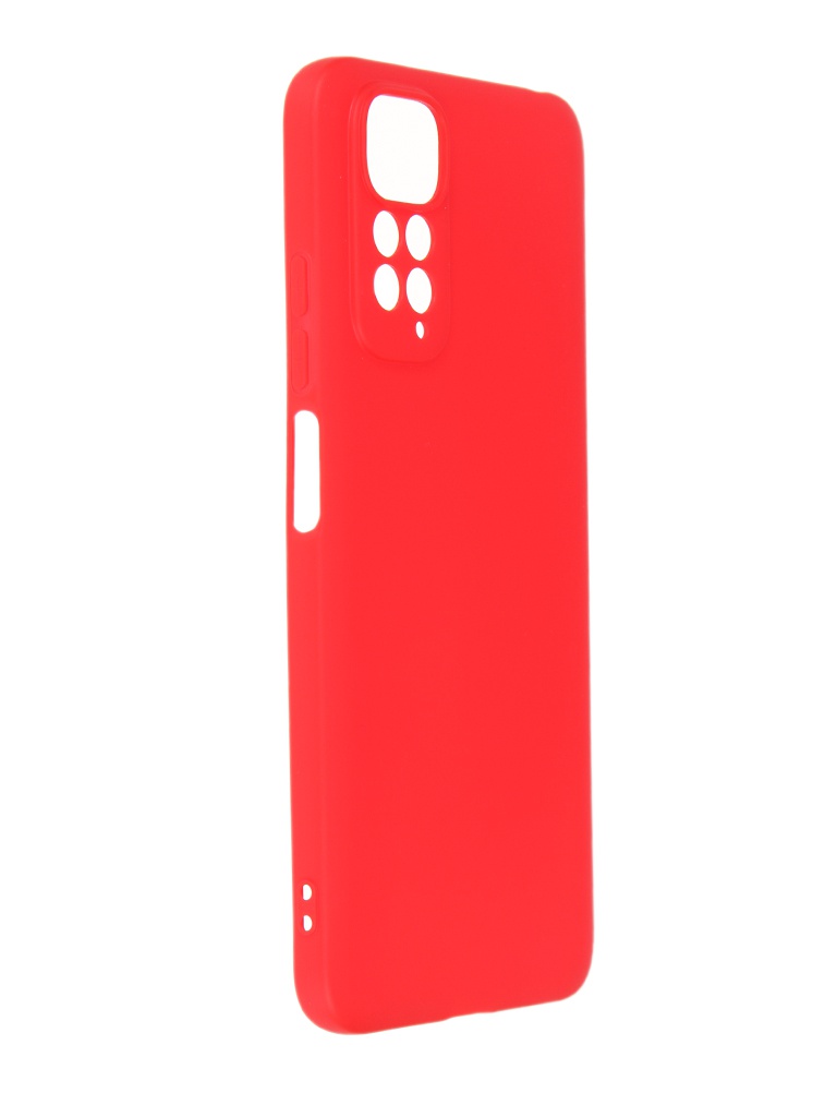 фото Чехол df для xiaomi redmi note 11 global / 11s global silicone red xicase-61 df-group