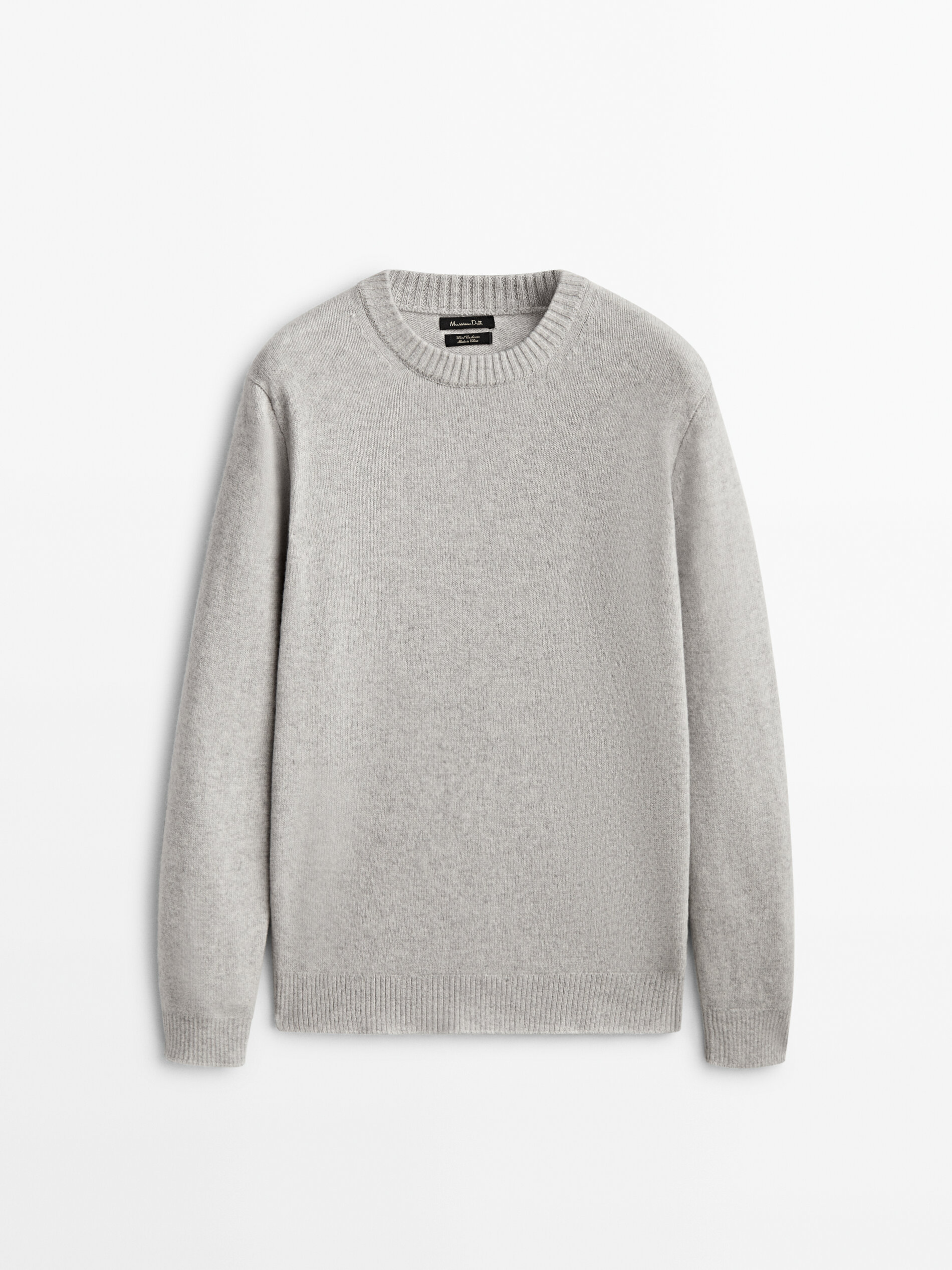 

Джемпер мужской Massimo Dutti 00953415812 серый XL, 00953415812
