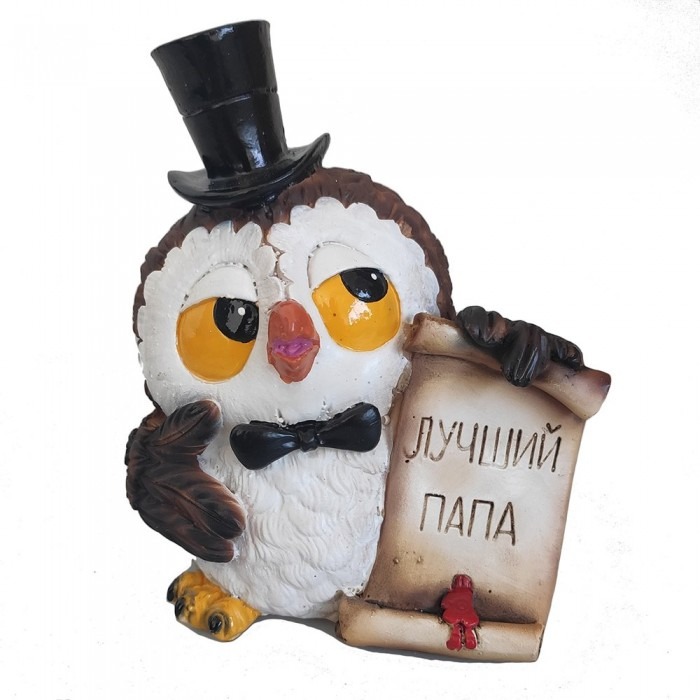 

Фигура декоративная Лучший папа! 8*6*7см KSMR-718339/D213, Разноцветный