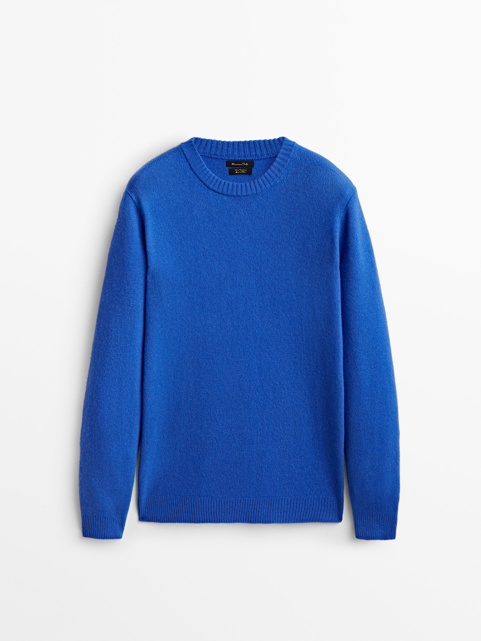 

Джемпер мужской Massimo Dutti 00953415420 голубой L, 00953415420