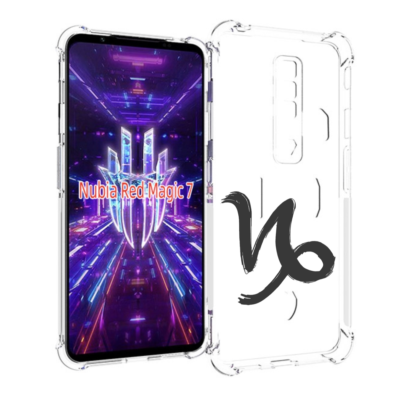 

Чехол MyPads знак-зодиака-козерог-8 для ZTE Nubia Red Magic 7, Прозрачный, Tocco