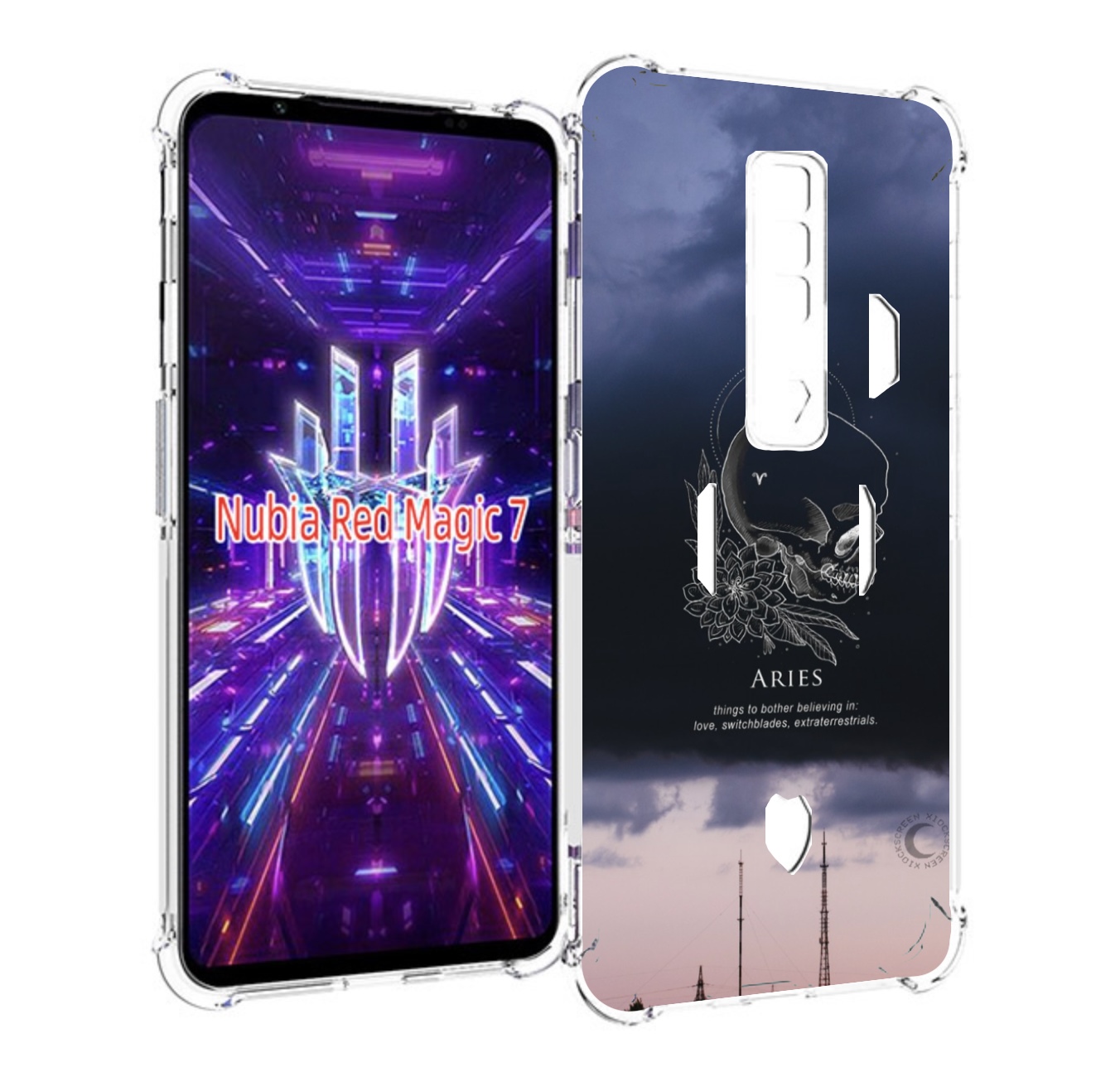 Чехол MyPads знак-зодиака-овен-4 для ZTE Nubia Red Magic 7