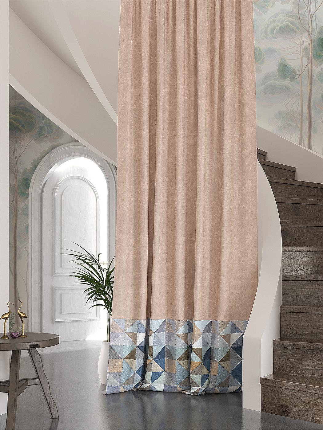 

Портьера Репс AT HOME / шторы в комнату 150х280 см / Рикимерс, 537475