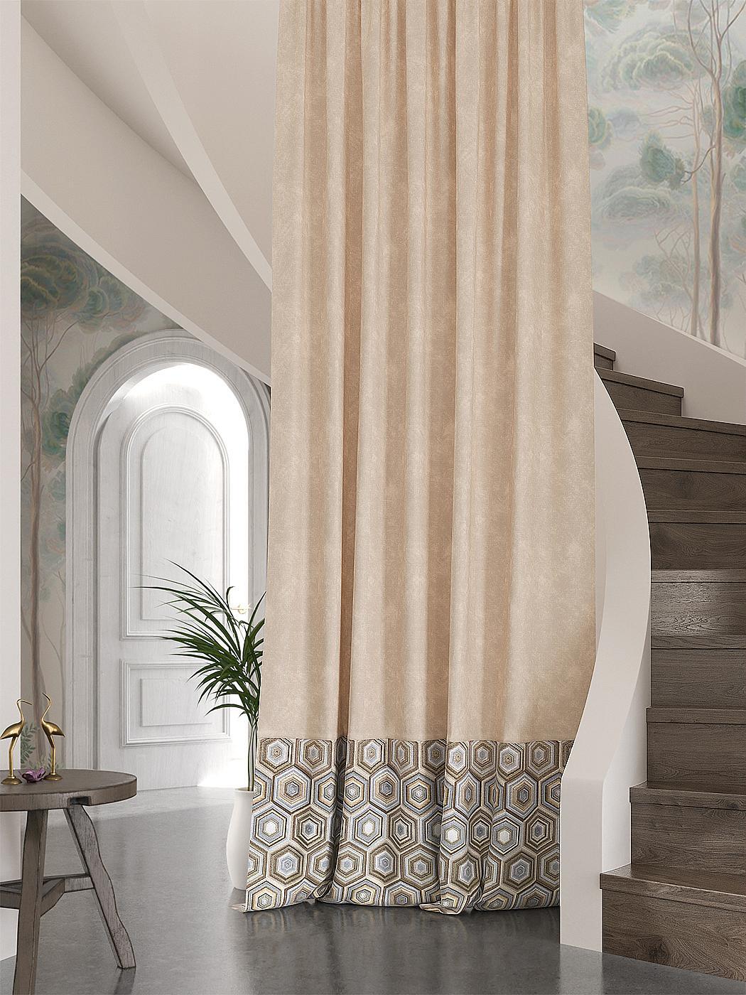 

Портьера Репс AT HOME / шторы в комнату 150х280 см / Румирокс, 537497