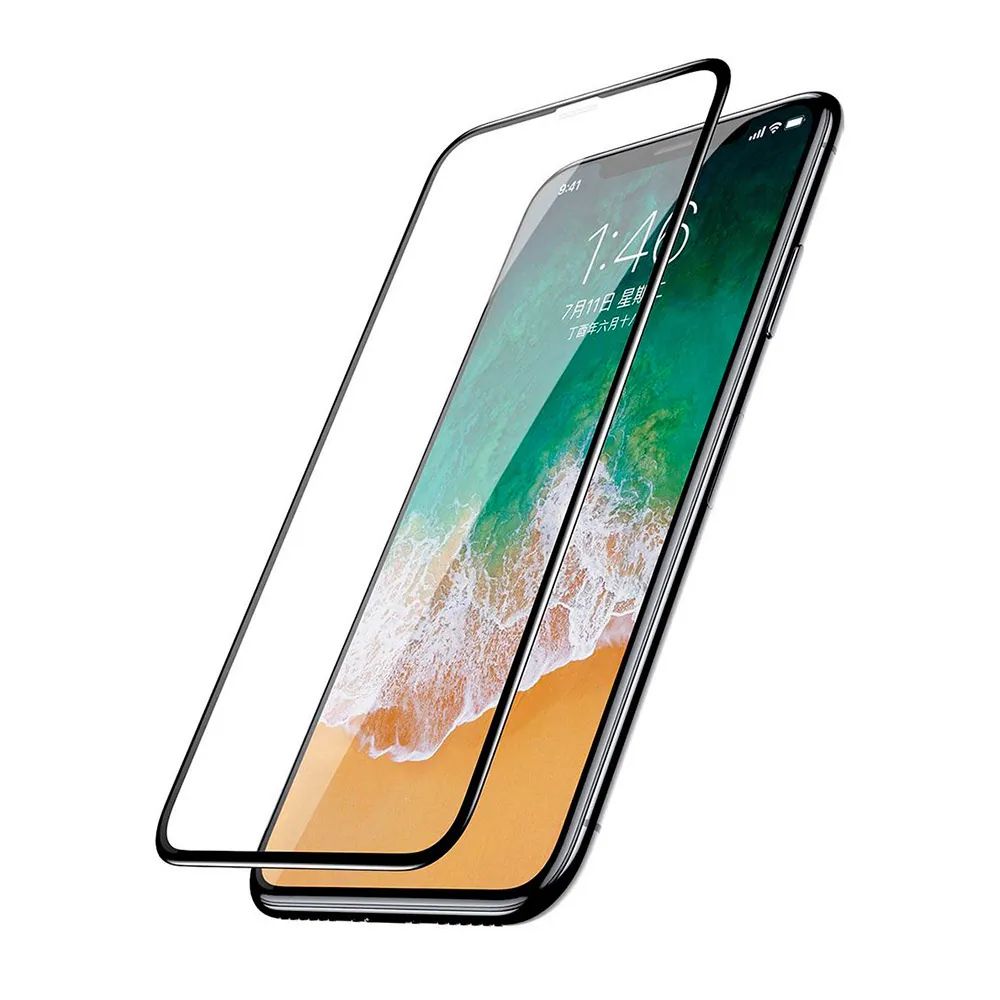 Защитное стекло Devicer для iPhone X XS 11 Pro