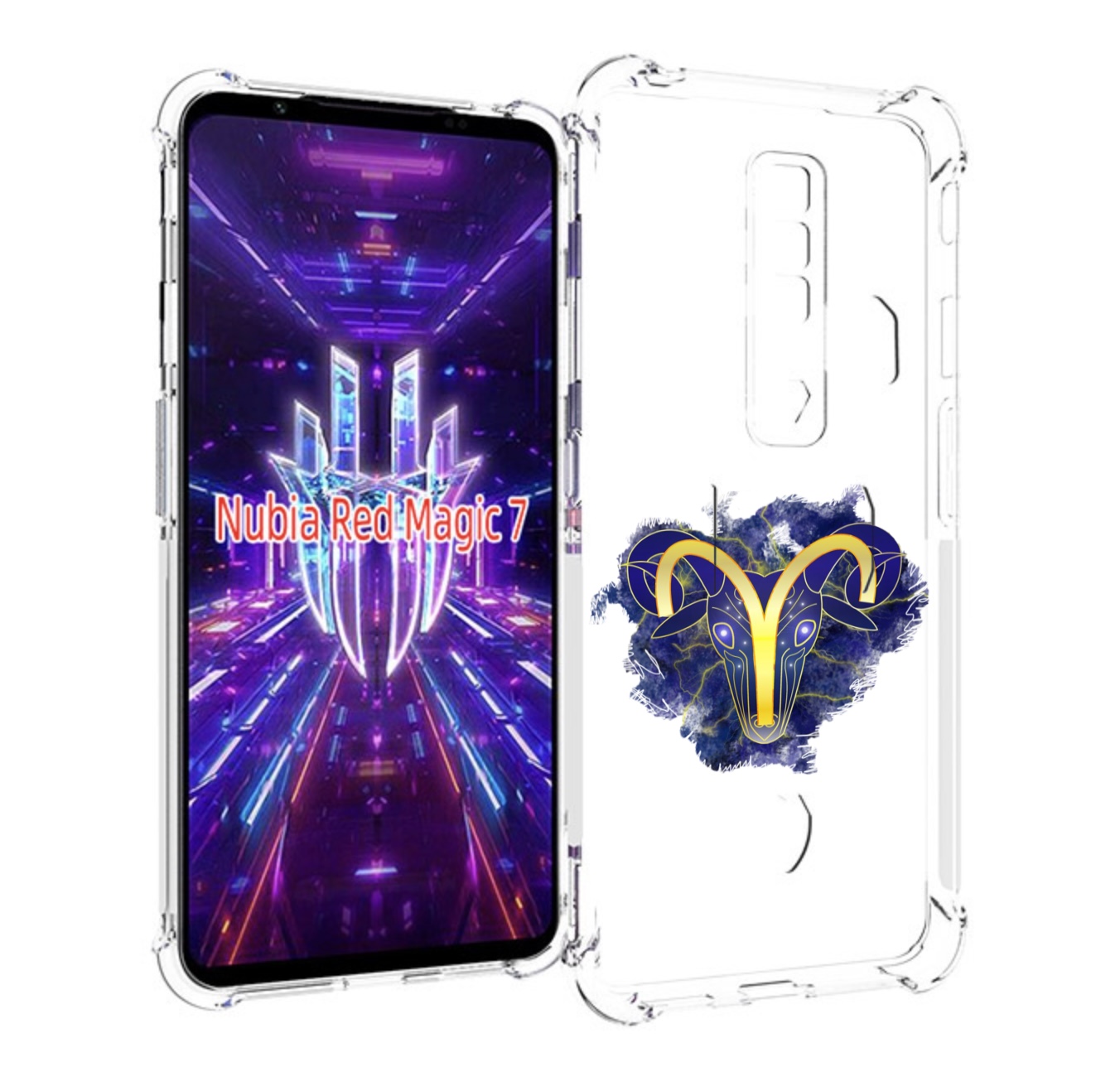 

Чехол MyPads знак-зодиака-овен-8 для ZTE Nubia Red Magic 7, Прозрачный, Tocco