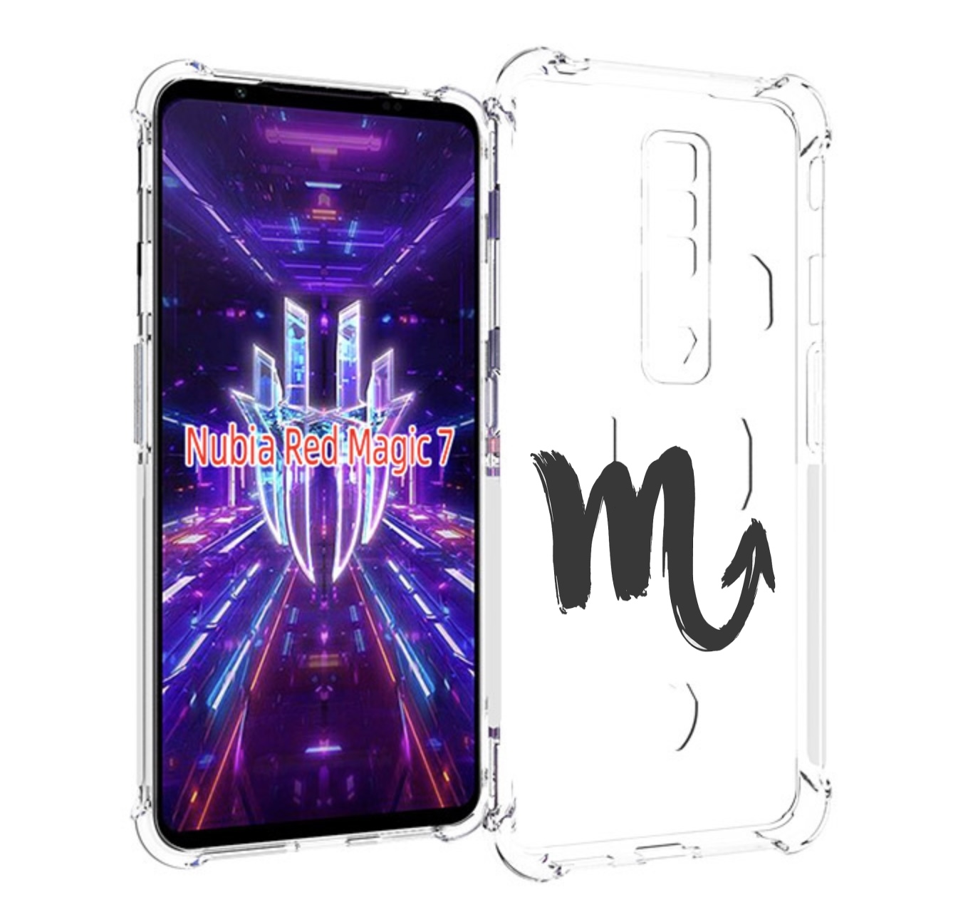 

Чехол MyPads знак-зодиака-скорпион-7 для ZTE Nubia Red Magic 7, Прозрачный, Tocco