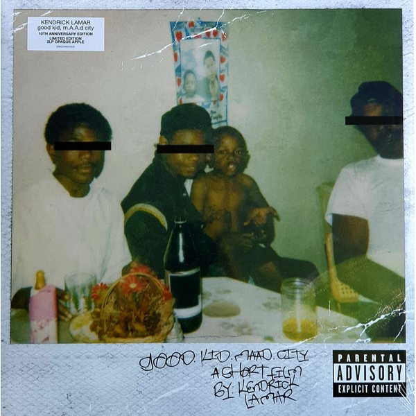 Lamar Kendrick good kid, m.a.a.d city, 2lp (limited edition, цветной винил)