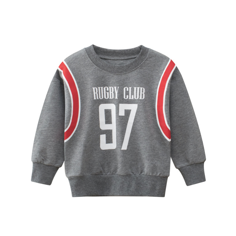 

Свитшот 27 Kids цв. серый р. 128, 30022