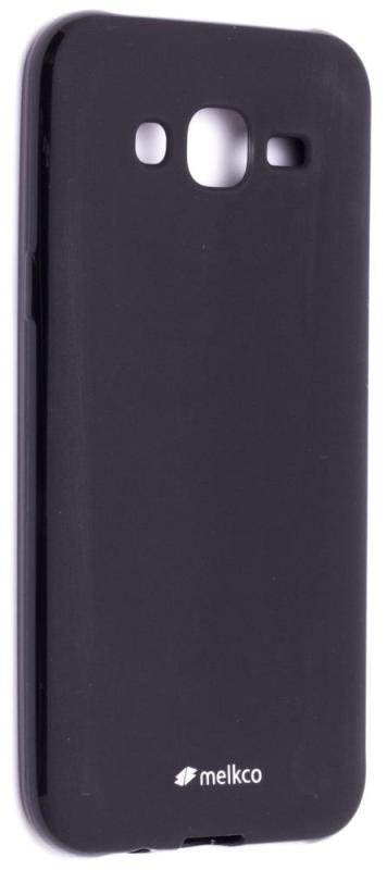 фото Чехол силиконовый для samsung galaxy j5 sm-j500h melkco poly jacket tpu (black mat)