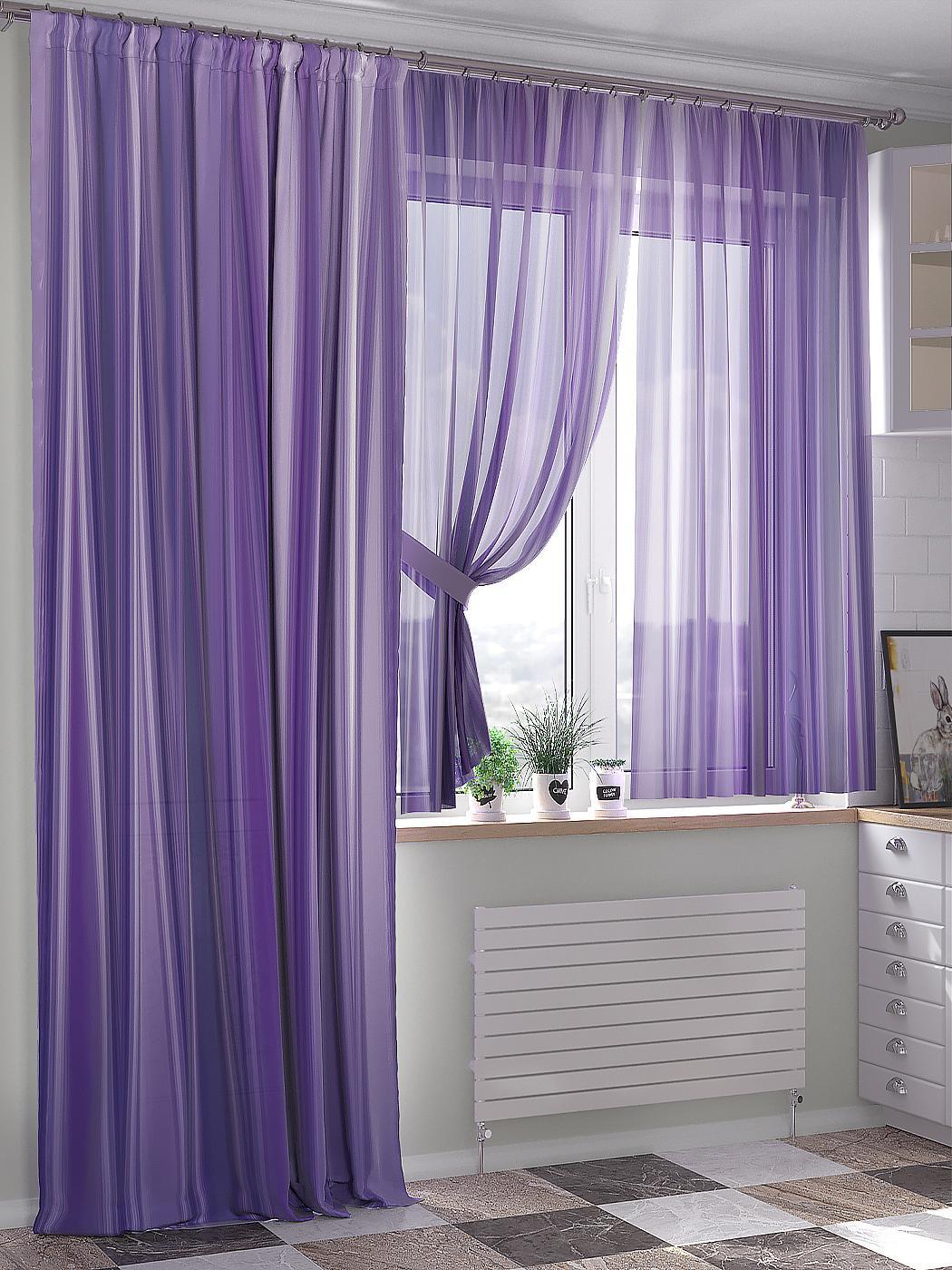 

Комплекты штор AT HOME / шторы в комнату 150х240 см / Крентир, 549039