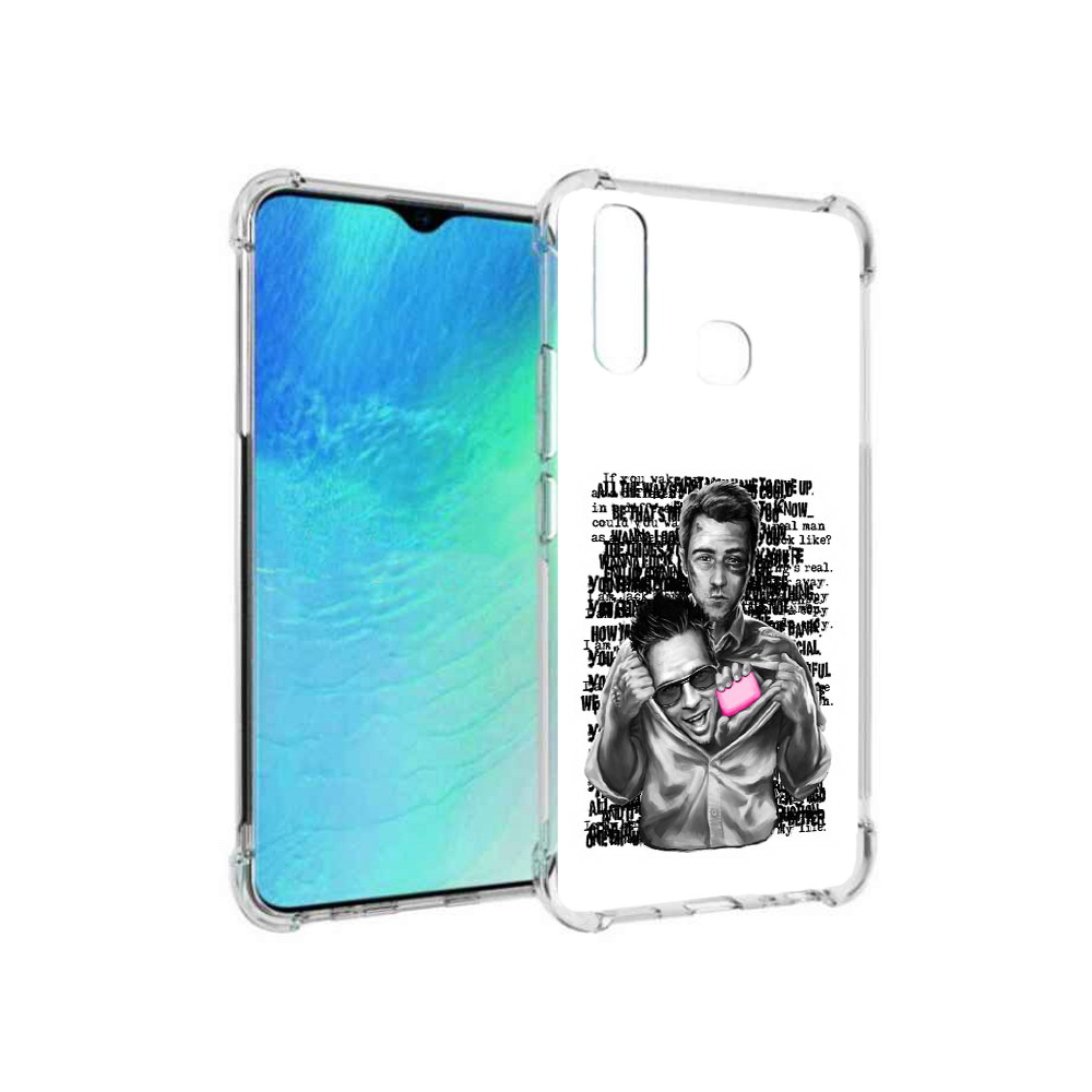 

Чехол MyPads Tocco для Vivo Y19 бойцовский клуб (PT140444.419.242), Прозрачный, Tocco