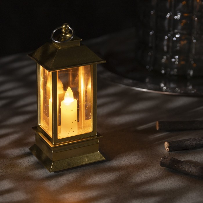 

Светодиодная фигура «Фонарь со свечкой» 5×12×5 см, пластик, AG13х3, свечение т/бел, «Фонарь со свечкой» 5 × 12 × 5 см, пластик, батарейки AG13х3, свечение тёплое белое