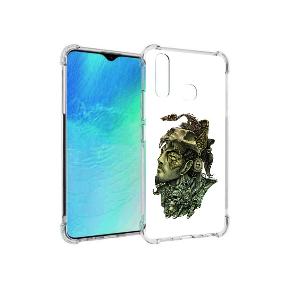 

Чехол MyPads Tocco для Vivo Y19 бронзовый воин (PT140444.419.248), Прозрачный, Tocco
