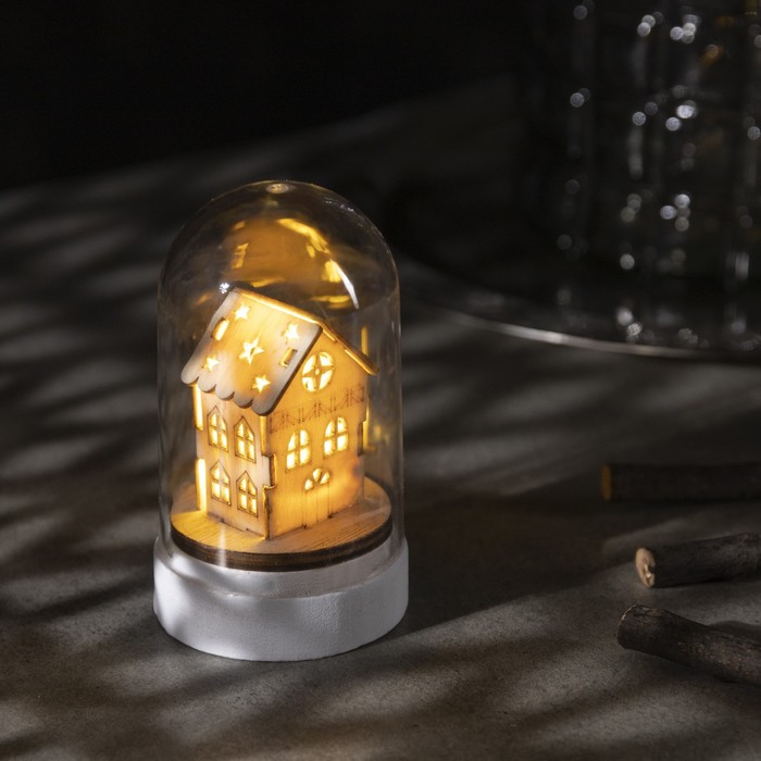 

Световая фигура Luazon Lighting Домик 6117395 белый теплый, Домик