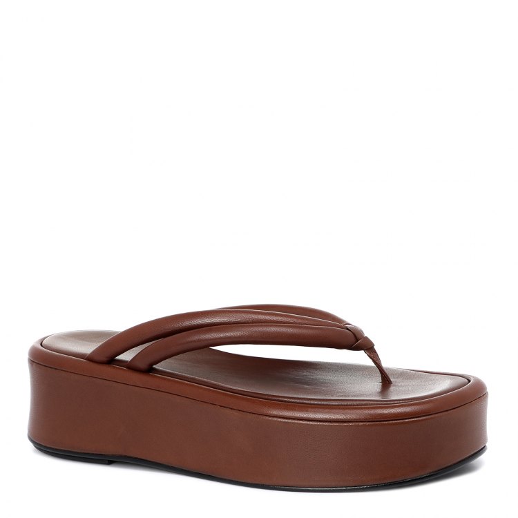 

Шлепанцы женские Officine Creative TACEY/009_2627550 коричневые 36 EU, TACEY/009_2627550