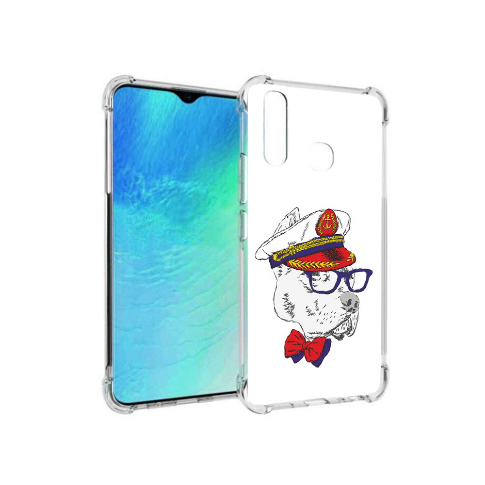 

Чехол MyPads Tocco для Vivo Y19 бульдог (PT140444.419.251), Прозрачный, Tocco