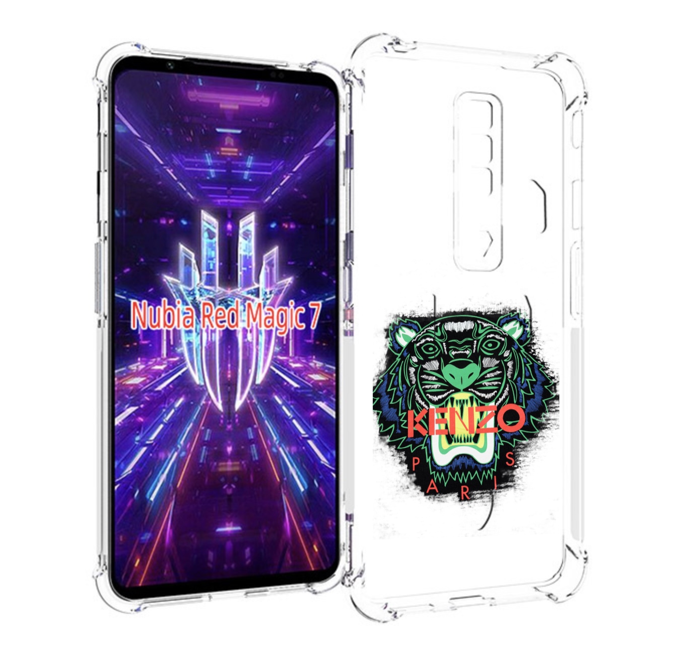 

Чехол MyPads кинзо для ZTE Nubia Red Magic 7, Прозрачный, Tocco