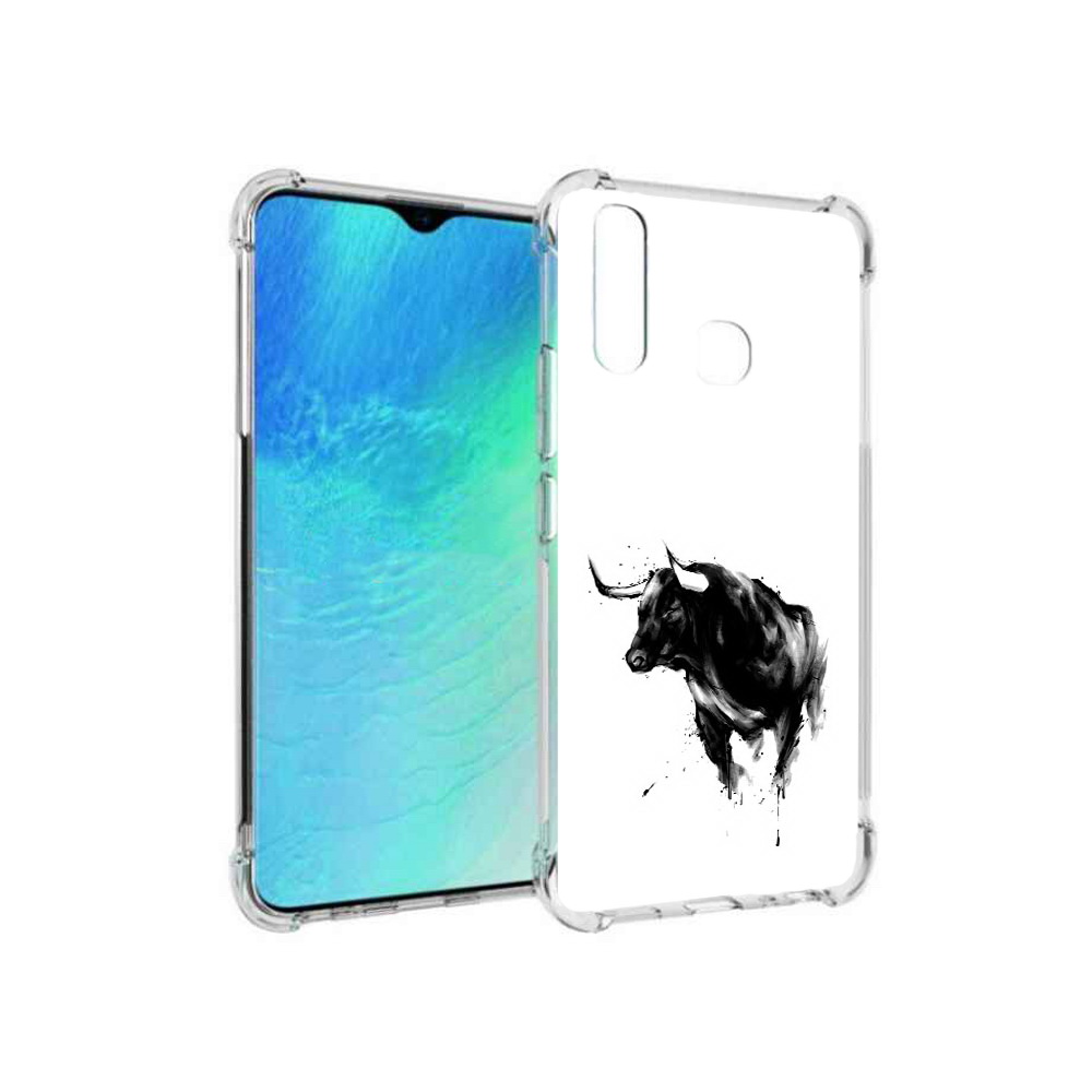 

Чехол MyPads Tocco для Vivo Y19 бык (PT140444.419.254), Прозрачный, Tocco