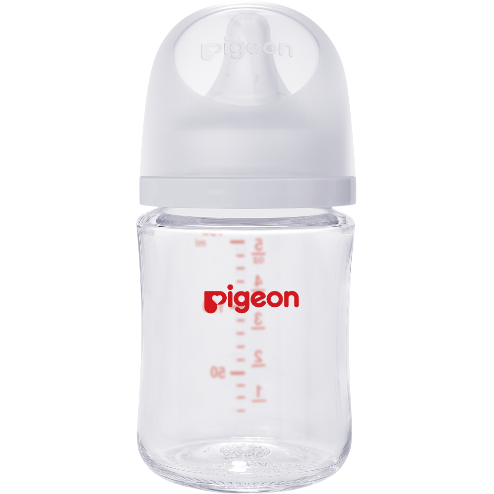 Бутылочка для кормления PIGEON 160мл, премиальное стекло бутылочка для кормления fissman 240 мл стекло 9163