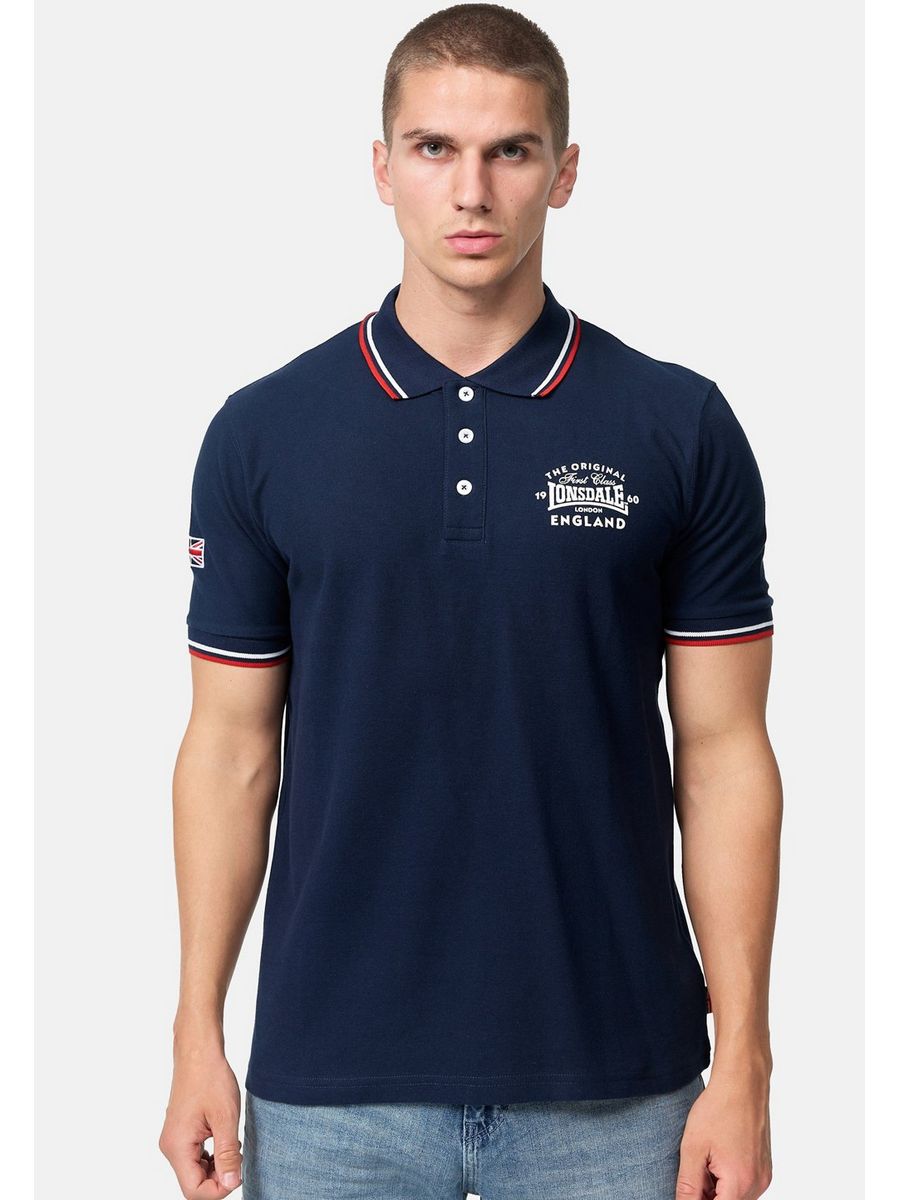 

Футболка мужская Lonsdale L2G22P00K красная 3XL, Красный, L2G22P00K