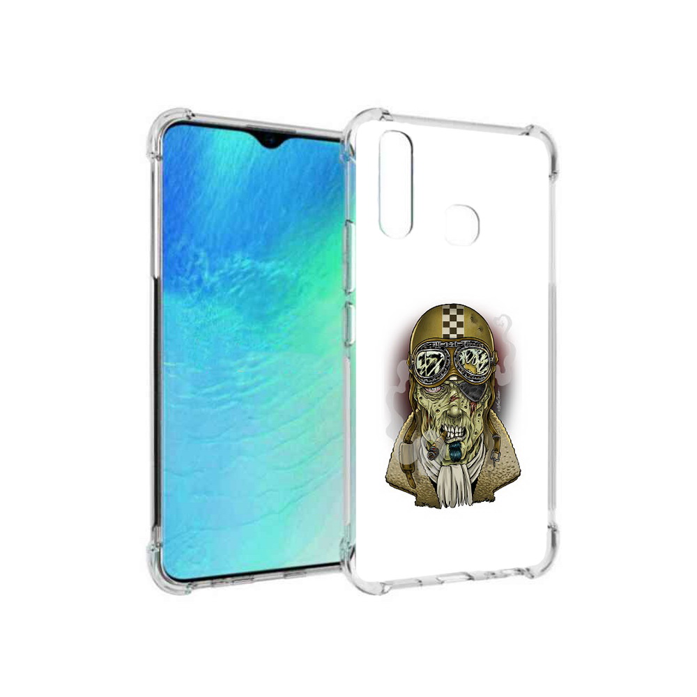 

Чехол MyPads Tocco для Vivo Y19 военный зомби (PT140444.419.264), Прозрачный, Tocco