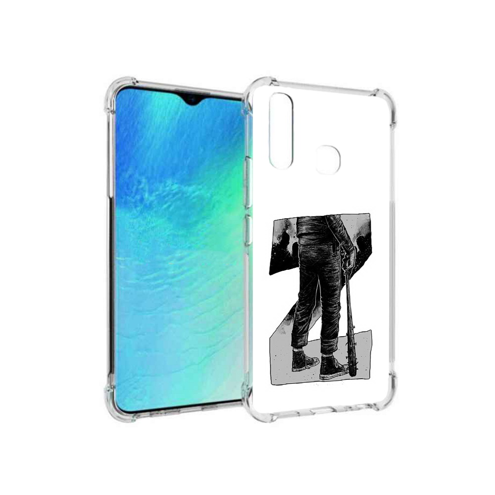 

Чехол MyPads Tocco для Vivo Y19 воин черно белый (PT140444.419.265), Tocco
