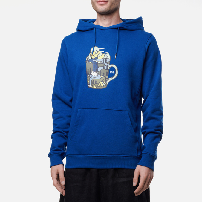 

Худи мужское Helly Hansen 62934-606 синее S, 62934-606