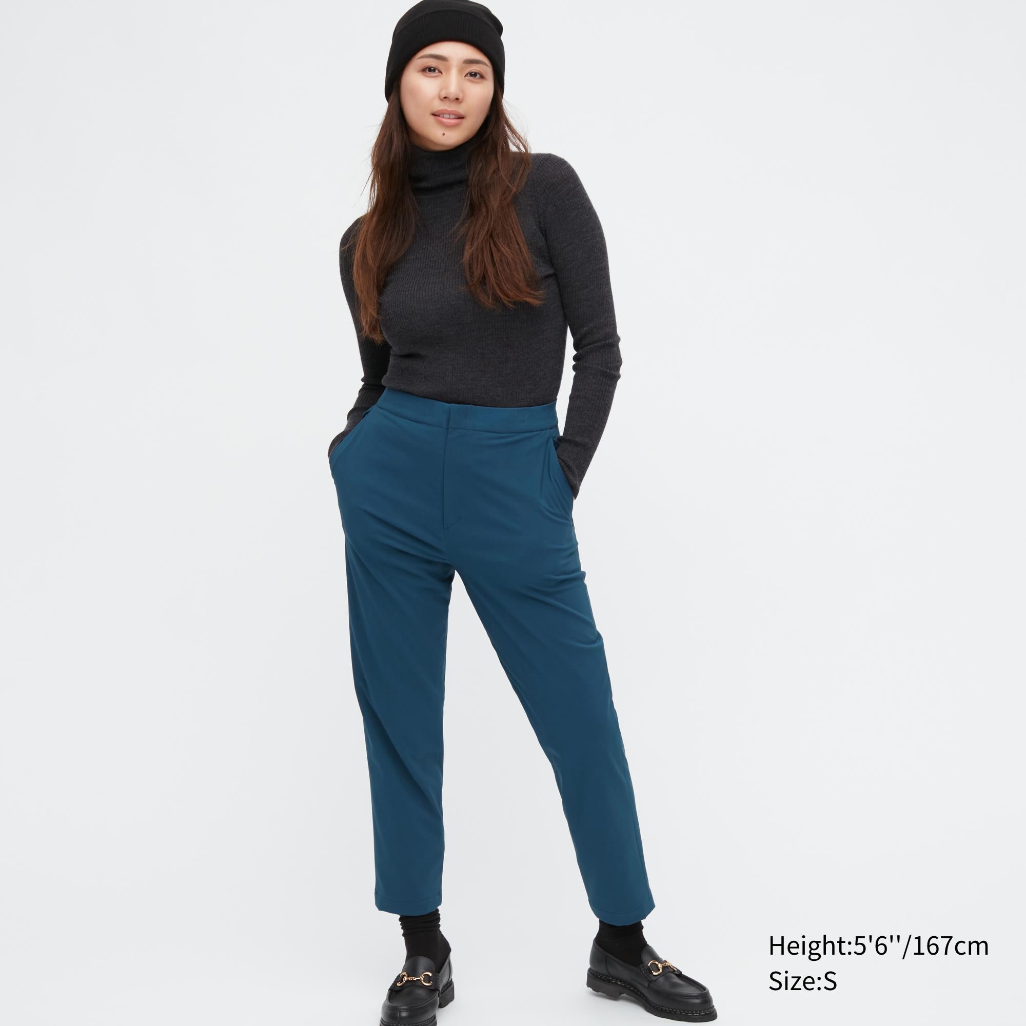

Брюки женские UNIQLO 453474COL58 зеленые XS (доставка из-за рубежа), 453474COL58