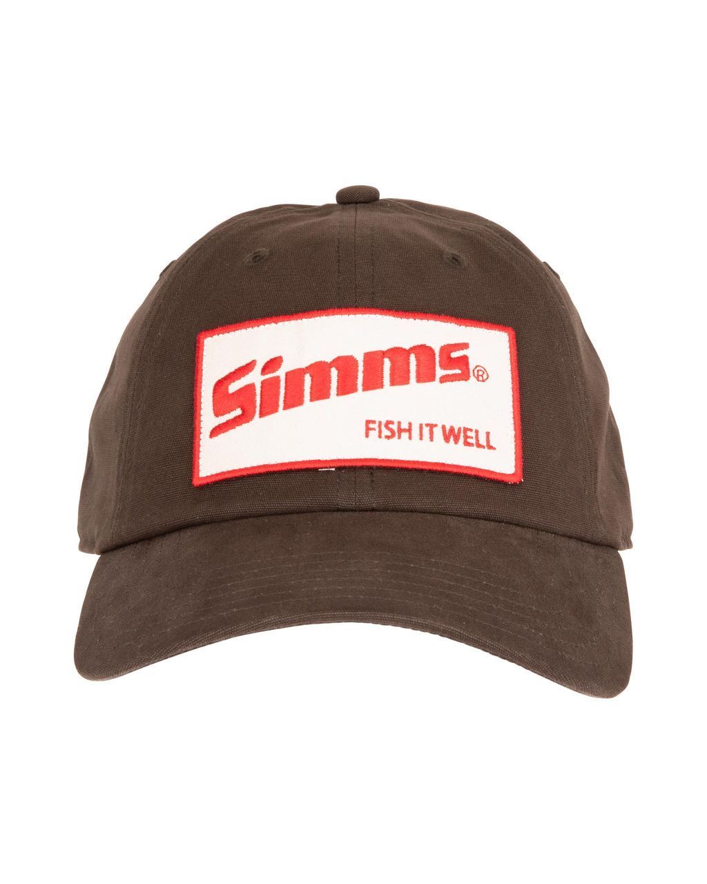 

Бейсболка мужская Simms 13602 hickory (fish it well cap, Коричневый, 13602